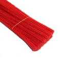 thumbnail image 5 of 100 unids limpiadores de tubería flexible color puro poliéster chenille tallos DIY educación temprana los niños hecho a mano Juguetes, 5 of 5