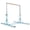 Green, variant on Airfind Foldable Gymnastics Bar for Kids with 3 Level Adjustable Height and Bamboo Grip Bar for Home Balance and Coordination Training, Blue