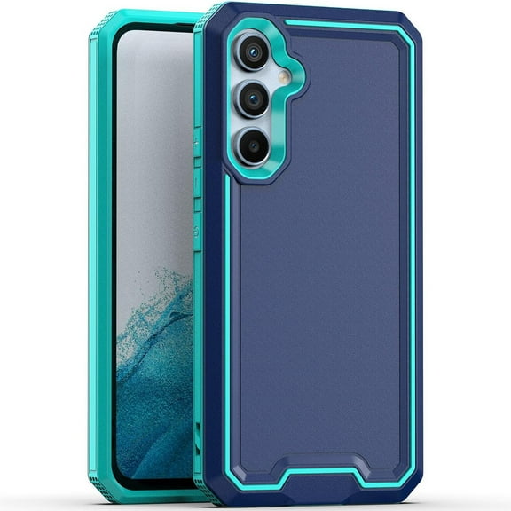 Military Grade TUFF Rank Hybrid Armor Case for Samsung Galaxy S23 FE - Blue