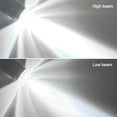 thumbnail image 2 of Motorcycle led headlight accessories lens bulb dual color H4 H6 BA20D, 2 of 10