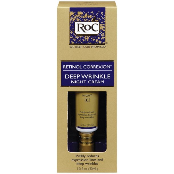 roc deep wrinkle night cream makeupalley)