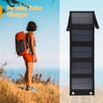 thumbnail image 3 of Amdohai 10W Foldable Solar Panel Portable Solar Power Solar Panel Solar Module Panel Portable High Efficiency Solar Panel with USB Port, 3 of 8