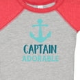 thumbnail image 4 of Inktastic Captain Adorable, Boat Anchor, Sailor, Sailing Boys Baby Bodysuit, 4 of 5