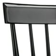 thumbnail image 6 of SAFAVIEH Providence Solid Spindle Back Counter Stool with Footrest, Black, 6 of 7
