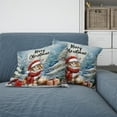 thumbnail image 2 of Merry Christmas Maine Coon Enjoys Catmas Winter Xmas Holiday Pillow Cushion Double Sided Cat Lover Kitten Owner Gifts Throw Pillow - 02022, 2 of 4