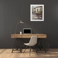 thumbnail image 3 of Manning, Ruane 15x18 White Modern Wood Framed Museum Art Print Titled - My Favorite Cafe, 3 of 4
