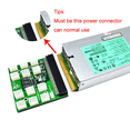 thumbnail image 6 of 2X Breakout Board 12 Port 6Pin LED Display 12V Power Supply Server Adapter for 1200W 750W PSU GPU Miner Mining BTC, 6 of 7