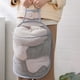 thumbnail image 5 of Cesta de lavandería colgante de poliéster para baño, plegable, de malla, para el hogar, UDIYO, 5 of 7