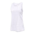 thumbnail image 3 of Felirenzacia Women Tank Top, Sexy Mesh Sheer Long Flowy Loose Lightweight Yoga Jogging Tank,White,S, 3 of 7