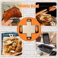 thumbnail image 7 of 2Pcs Reusable Silicone Bread Loaf Pan Liner, Non-Stick Silicone Baking Slings with Handles, Bread Pan Lifters, Sourdough Baking Mats, Dough Transfer Tools, Fit 9x5" or 1.5-lb Loaf Pans, Red, 7 of 7