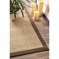 thumbnail image 3 of Nuloom 5' x 8' Machine Woven Orsay Sisal Rug in Brown, 3 of 4