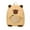 Khaki, variant on Capybara Plush Backpack Lightweight Travel Backpack Rucksack Daypack Cute School Khaki