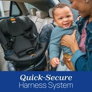 Fit360® ClearTex® Rotating Convertible Car Seat with 360 Degree Rotation for Rear-Facing and Forward-Facing, LeverLock® Self-Tensioning Lock System