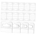 thumbnail image 6 of Masteelf  100 Pcs Self Adhesive Card Hanging Tabs Lintel Decoration Big Sieve Dice Transparent, 6 of 8