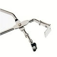 thumbnail image 6 of Raindrops 1Set Metal Eyelash Curler with Refills Silver Shape for Women Eye Makeup, 6 of 8