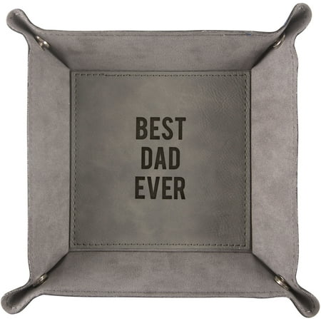Pavilion - Best Dad Ever - Large Snap Together Catch All Tray 8.5 (Best Tray Bakes Ever)