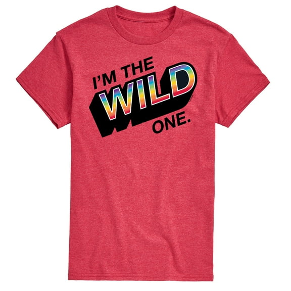 Uno - Im The Wild One Rainbow - Men's Short Sleeve Graphic T-Shirt