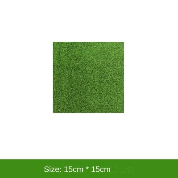 Fake Green Grass Mat Grass Mat Green Artificial Lawns Turf Carpets Fake Sod Simulation Moss Lawn Turf DIY Micro Landscape Decor