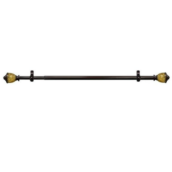Camino Decorative Rod And Finial Lincroft, 28 x 48 in.