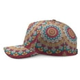 thumbnail image 3 of Traditional Tribal Baseball Cap – Mandala Ethnic Dad Hat with Boho Geometric Pattern, Spiritual Mystic Artistic Design, Comfortable Snapback, 3 of 7