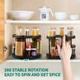 8 In lazy Susans for Kitchen Spice Rack Organizer Lazy Susan Dshape