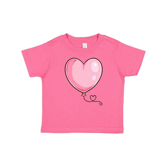 Inktastic Pink Balloon Heart Boys or Girls Baby T-Shirt
