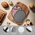 thumbnail image 4 of Naloa Cute Love Silicone Pot Holders, Oven Mitts Heat Resistant Hot Pads, Non Slip Pot Holder for Kitchen Baking and Cooking 9.4 x 7.5 Inches, 4 of 7