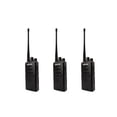thumbnail image 1 of Radio de 2 Vías 3 pzas PTTPRO banda UHF con 16 canales preconfigurados negro, 1 of 4