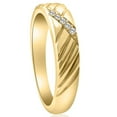 thumbnail image 2 of Pompeii Mens Diamond Wedding Ring Yellow Gold (H/I,I2-I3), 2 of 6