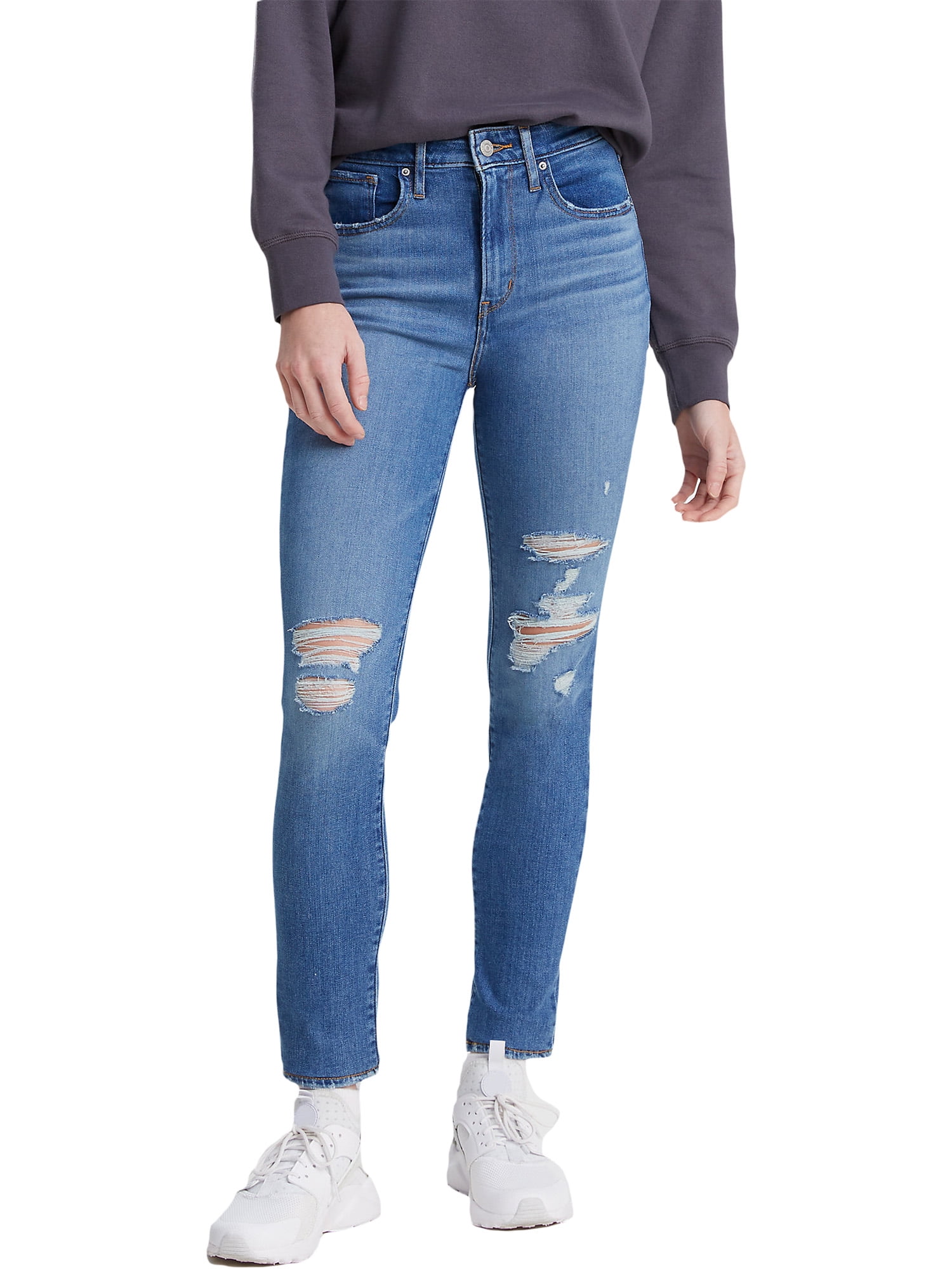 Levi's Original Red Tab Women's 721 High-Rise Skinny Jeans - Walmart.com