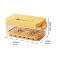 thumbnail image 3 of Quinlirra Clearance Large Capacity 28-Compartment Ice Tray with Lid - Easy Press Demolding, Odor-Resistant, Non-Stick for Refrigerator, Parties & Daily Use, 3 of 6