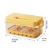 thumbnail image 3 of Rejilla para hielo, bandeja para cubitos de hielo, bandejas para hielo, prensa de gran capacidad, bandeja para hielo desmoldable, caja de almacenamiento para hacer hielo en el hogar, 28 compartimentos, 3 of 6