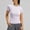 Light Purple, variant on Women's Compression Shirts 3 Pack Short Sleeve Dry Fit Athletic Tight Base Layer for Running Gym Yoga Yellow 2XL