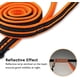 thumbnail image 2 of Correa reflectante, resistente, clásica, suave, acolchada, gruesa, correas de nailon, ideal para perros de todos los tamaños y paseos al aire libre (naranja) Rojo Verde RV1016-0124182FYD, 2 of 5