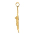 thumbnail image 2 of FB Jewels 14K Yellow Gold Crucifix Charm, 2 of 4