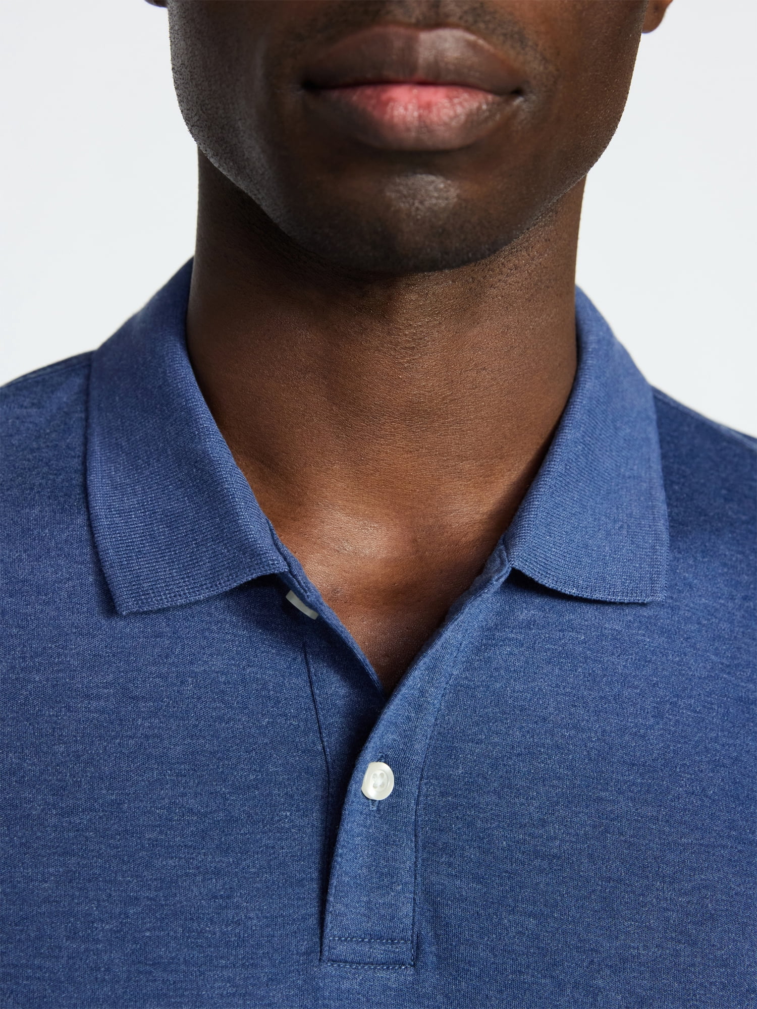 George Men's and Men's Big & Tall Short Sleeve Interlock Polo Shirt, Sizes S-5XL, LT-3XLT