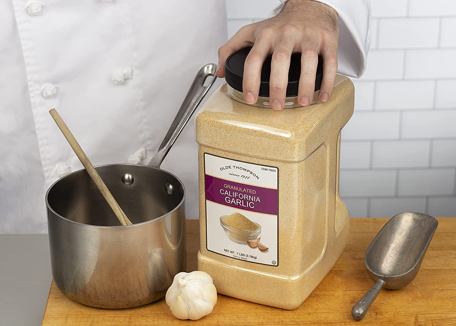 Olde Thompson Granulated Garlic 7 lbs
