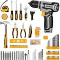 thumbnail image 4 of DEKOPRO 12V Cordless Drill Set, 133 Pieces Home Power Tool Set with 1500mAh Lithium-Ion Battery & Charger, Lightweight Tool Kit in Storage Case, 4 of 8