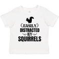 thumbnail image 3 of Inktastic Easily Distracted by Squirrels Boys or Girls Toddler T-Shirt, 3 of 5