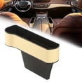 thumbnail image 2 of Car Seat Gap Filler Organizer, 2026 New Premium Leather Console Organizer(Driver's Seat, #G), 2 of 9