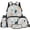 Cartoon Cat Floral, variant on Yspwyqan Backpack Set for School, Rainbow Dinosaur Kids Backpack Set with Lunch Box and Water Bottle Bag, 17" Lightweight Large Capacity Daypack for Teens Travel Hiking