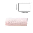 thumbnail image 3 of Leodye 1PCS 14x30in High Density Fleece Towel Soft Absorbent Design Household Purified Washcloth Accessory, 3 of 6