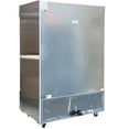 thumbnail image 4 of Commercial Reach-In Freezer, 2 Solid Doors, Stainless Steel, 49 Cu.Ft, ETL Certified, Heavy-Duty for Restaurant & Kitchen, 4 of 14