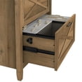 thumbnail image 5 of Key West L Desk with Lateral File Cabinet in Reclaimed Pine - Engineered Wood, 5 of 9