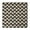 Black Beige Chevron, variant on Green Argyle Pattern Square Fitted Tablecloth with Elastic Edge,Square Table Cover,Washable Elastic Table Cover for Home Kitchen Party Decor 36"x36"