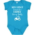 thumbnail image 3 of Inktastic Farmer Like Daddy Childs Boys or Girls Baby Bodysuit, 3 of 5