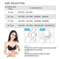 thumbnail image 3 of 3 Pairs Strapless Bra Push Up, Backless Sticky Adhesive Invincible Lift Up Bra For Woman, Reusable Lightweight Washable Bras for Wedding Dress, Party Dress, Low-Cut Outfit, Evening Dress, 3 of 7