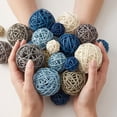 thumbnail image 7 of BlinkL Green Valentine's Day Wicker Decorative Balls 36 Count, 7 of 7