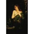 thumbnail image 3 of Jean-Joseph-Benjamin Constant 11x14 Black Modern Framed Museum Art Print Titled - Odalisque, 3 of 5
