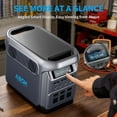 thumbnail image 6 of ABOK Elux1 1024Wh Portable Power Station with 200W Solar Panel & 500W DC-DC Charger, 1800W LiFePO4 RV Power System for Off-Grid Travel, 6 of 12